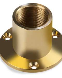 Flange f/metal hose flexible f/gas supply TR 75